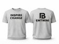 INSPIRE CHANGE ROUND-NECK T-SHIRTS EMTWINI