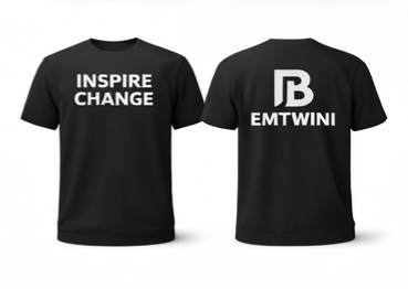 INSPIRE CHANGE ROUND-NECK T-SHIRTS EMTWINI