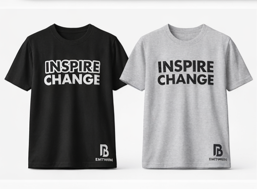 Round-neck classic inspire change