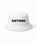 EMTWINI Bucket hat with and without the B logo